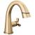Delta Stryke® 5776-CZPD-PR-DST Single Handle Pull Down Bathroom Faucet Three Hole Deck Mount in Lumicoat Champagne Bronze