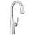 Delta Stryke® 9976-PR-DST Single Handle Pull-Down Bar/Prep Faucet Three Hole Deck Mount in Lumicoat Chrome