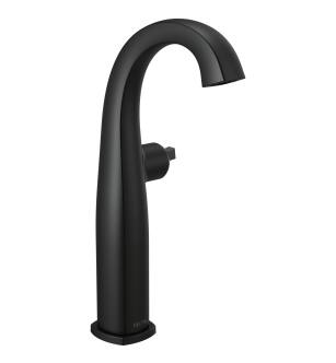 Delta Stryke® 777-BLLHP-DST Single Handle Vessel Bathroom Faucet - Less Handle in Matte Black