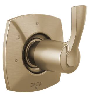 Delta Stryke® T11876-CZ Three Function Diverter Trim in Champagne Bronze