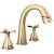 Delta Stryke® 357756-CZPD-PR-DST Two Handle Widespread Pull Down Bathroom Faucet in Lumicoat Champagne Bronze