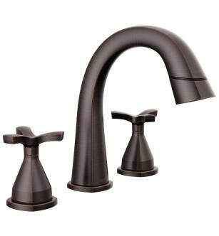 Delta Stryke® 357756-RBPD-DST Two Handle Widespread Pull Down Bathroom Faucet in Venetian Bronze