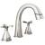 Delta Stryke® 357756-SSPD-PR-DST Two Handle Widespread Pull Down Bathroom Faucet in Lumicoat Stainless