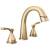 Delta Stryke® 35775-CZPD-PR-DST Two Handle Widespread Pull Down Bathroom Faucet in Lumicoat Champagne Bronze