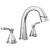 Delta Stryke® 35775-PD-PR-DST Two Handle Widespread Pull Down Bathroom Faucet in Lumicoat Chrome