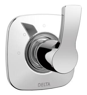 Delta Tesla® T11852 3-Setting 2-Port Diverter Trim in Chrome