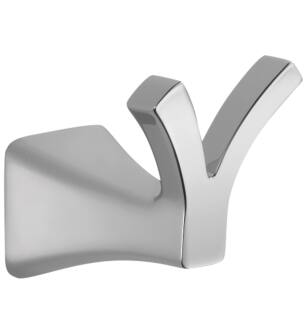 Delta Tesla® 75235 Double Robe Hook in Chrome
