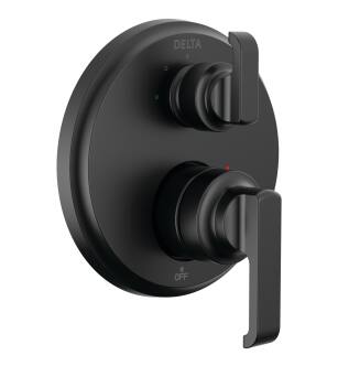 Delta Tetra™ T24889-BL 14 Series Integrated Diverter Trim with 3-Setting in Matte Black