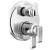 Delta Tetra™ T27889-PR 17 Series Integrated Diverter Trim with 3-Setting in Lumicoat Chrome
