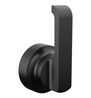 Delta Tetra™ H589BL Floor Mount Tub Filler Handle - Lever in Matte Black