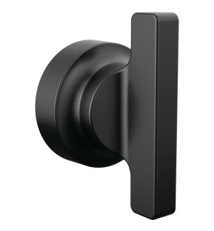 Delta Tetra™ H587BL Floor Mount Tub Filler Handle - T-Lever in Matte Black