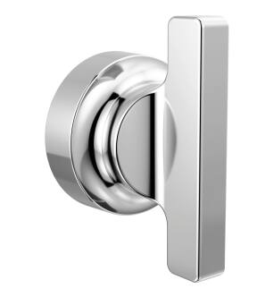 Delta Tetra™ H587-PR Floor Mount Tub Filler Handle - T-Lever in Lumicoat Chrome