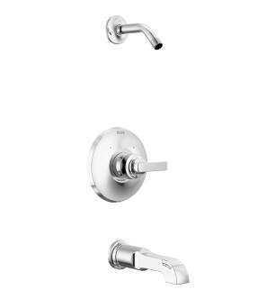 Delta Tetra™ T14489-PR-LHD Monitor 14 Series Tub & Shower Trim - Less Head in Lumicoat Chrome