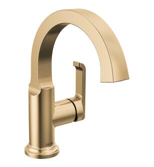 Delta Tetra™ 588SH-CZ-PR-DST Single Handle Bathroom Faucet in Lumicoat Champagne Bronze