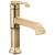 Delta Tetra™ 589-CZ-PR-DST Single Handle Bathroom Faucet in Lumicoat Champagne Bronze