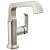 Delta Tetra™ 689-SS-PR-DST Single Handle Mid-Height Vessel Bathroom in Lumicoat Stainless