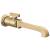 Delta Tetra™ T3589LF-CZ-PR-WL Single Handle Wall Mount Bathroom Faucet Trim in Lumicoat Champagne Bronze