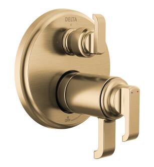 Delta Tetra™ T27T889-CZ-PR TempAssure 17T Series Integrated Diverter Trim with 3-Setting in Lumicoat Champagne Bronze