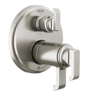 Delta Tetra™ T27T989-SS-PR TempAssure 17T Series Integrated Diverter Trim with 6-Setting in Lumicoat Stainless