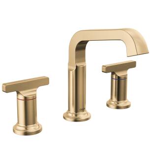Delta Tetra™ 35587-CZ-PR-DST Two Handle Widespread Bathroom Faucet in Lumicoat Champagne Bronze