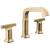 Delta Tetra™ 35587-CZ-PR-DST Two Handle Widespread Bathroom Faucet in Lumicoat Champagne Bronze