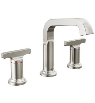 Delta Tetra™ 35587-SS-PR-DST Two Handle Widespread Bathroom Faucet in Lumicoat Stainless