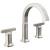 Delta Tetra™ 355887-SS-PR-DST Two Handle Widespread Bathroom Faucet in Lumicoat Stainless