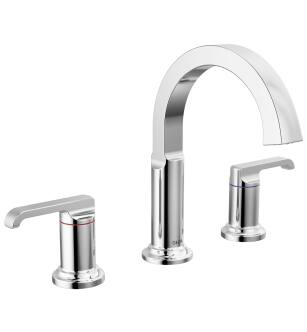 Delta Tetra™ 35588-PR-DST Two Handle Widespread Bathroom Faucet in Lumicoat Chrome
