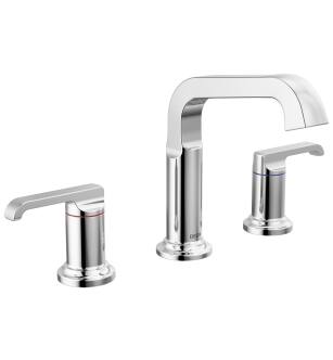 Delta Tetra™ 35589-PR-DST Two Handle Widespread Bathroom Faucet in Lumicoat Chrome
