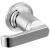 Delta Tetra™ H591-PR Wall Mount Tub Filler Handle - Lever in Lumicoat Chrome