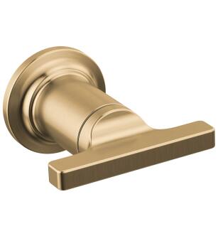 Delta Tetra™ H592CZ-PR Wall Mount Tub Filler Handle - T-Lever in Lumicoat Champagne Bronze