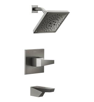 Delta Trillian™ T14443-KS-PR 14 Series H2Okinetic Tub Shower Trim in Lumicoat Black Stainless