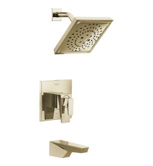 Delta Trillian™ T17443-PN-PR 17 Series H2Okinetic Tub Shower Trim in Lumicoat Polished Nickel