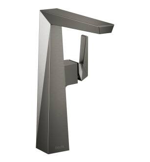 Delta Trillian™ 743-KS-PR-DST Single Handle Vessel Bathroom Faucet in Lumicoat Black Stainless