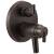 Delta Trinsic® T27T859-RB Contemporary Two Handle TempAssure® 17T Series Valve Trim with 3-Setting Integrated Diverter in Venetian Bronze