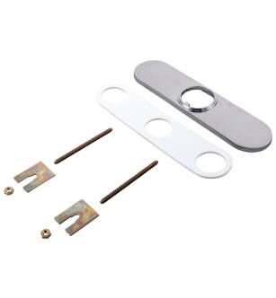 Delta Trinsic® RP64070AR Escutcheon & Gasket - 8" in Arctic Stainless