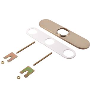 Delta Trinsic® RP64070CZ Escutcheon & Gasket - 8" in Champagne Bronze