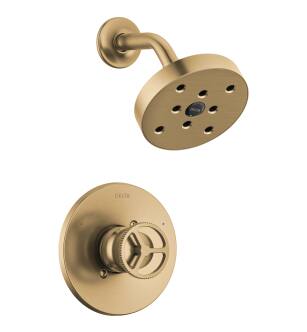 Delta Trinsic® T14258-CZ H2O Shower Trim 1L in Champagne Bronze