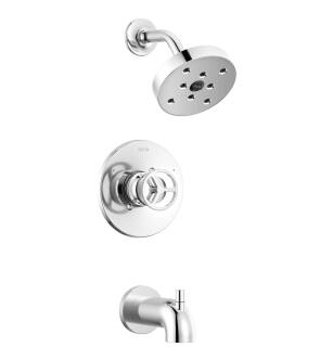 Delta Trinsic® T14458 H2O Tub Shower Trim in Chrome