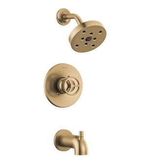 Delta Trinsic® T14458-CZ H2O Tub Shower Trim in Champagne Bronze