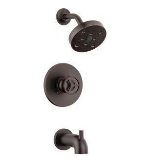 Delta Trinsic® T14458-RB H2O Tub Shower Trim in Venetian Bronze