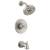 Delta Trinsic® T14458-SS H2O Tub Shower Trim in Stainless