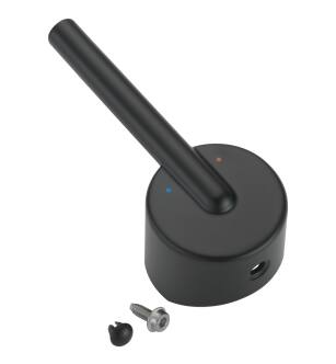 Delta Trinsic® RP82134BL Metal Lever Handle Kit - Wall Mount in Matte Black