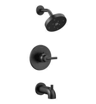 Delta Trinsic® T14459-BL Monitor 14 Series Tub & Shower Trim in Matte Black