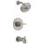 Delta Trinsic® T14459-SS Monitor® 14 Series H2Okinetic® Tub & Shower Trim in Stainless