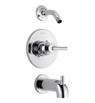 Delta Trinsic® T14459-LHD Monitor® 14 Series Tub & Shower Trim - Less Head in Chrome
