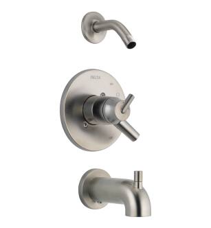 Delta Trinsic® T17459-SSLHD Monitor® 17 Series Tub & Shower Trim - Less Shower Head in Stainless
