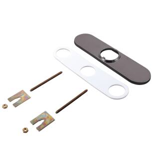 Delta Trinsic® RP64070KS Optional 10-1/2" Escutcheon in Black Stainless