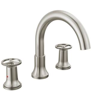 Delta Trinsic® T2758-SS Roman Tub Faucet Trim in Chrome