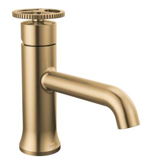 Delta Trinsic® 558-CZMPU-DST Single Handle Bathroom Faucet Three Hole Deck Mount in Champagne Bronze